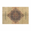 Germany 1910, 20 Marks (F) - P-40b