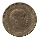España 1954 [MND] 2,50 pesetas. Emisión 1953. Estado Español (MBC)