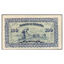 España 1937 [BLL] 100 pesetas. Banco de España. Gijón (SC)