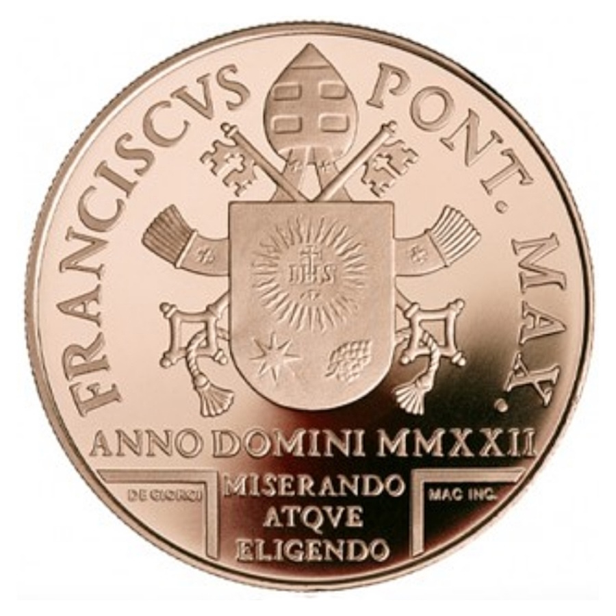 Vaticano 2022 [MND] 20 €. Arte y Fe. Basílica de San Pedro (FDC)