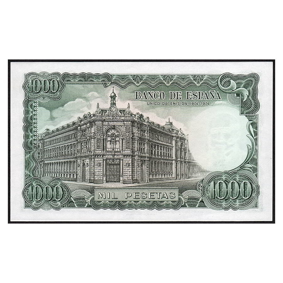 España 1971 [BLL] 1.000 pesetas. Estado Español. José Echegaray (SC)