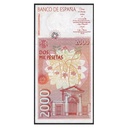 España 1992 [BLL] 2.000 pesetas. Juan Carlos I. José Celestino Mutis (SC-)