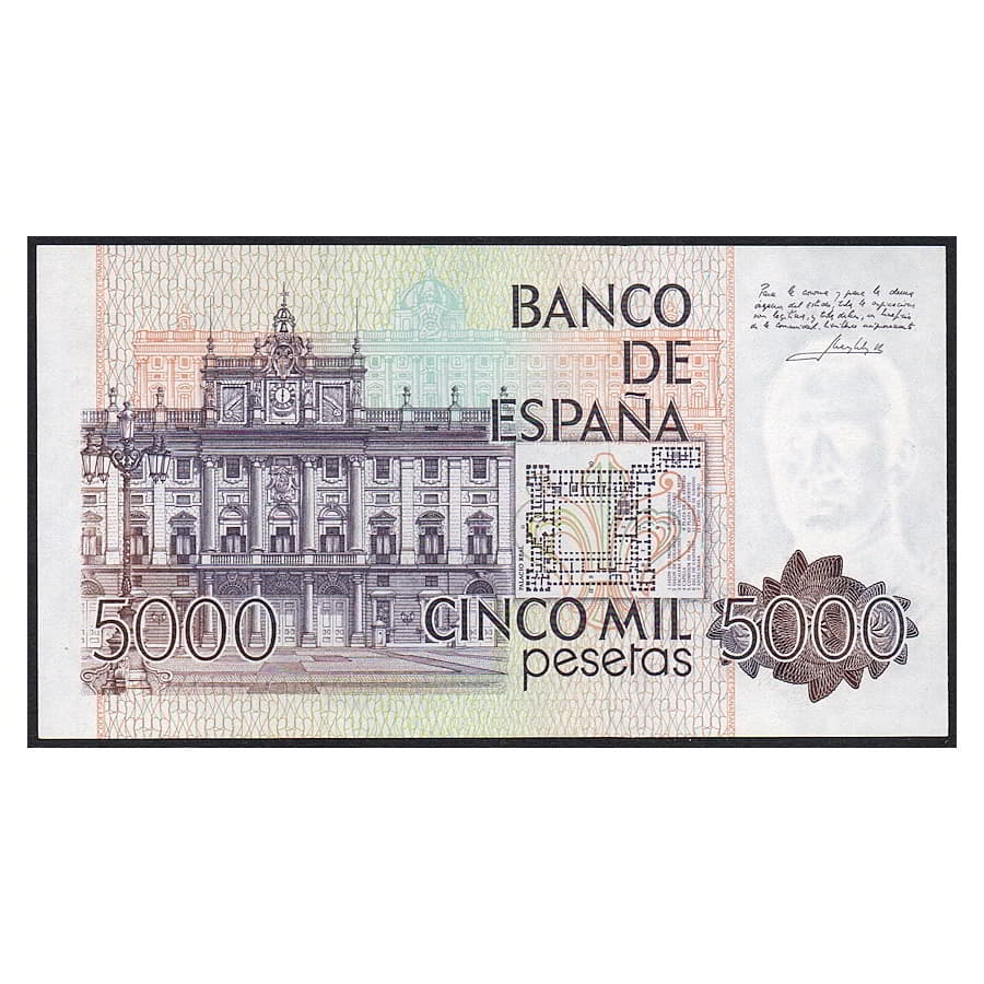 España 1979 [BLL] 5.000 pesetas. Juan Carlos I (SC)