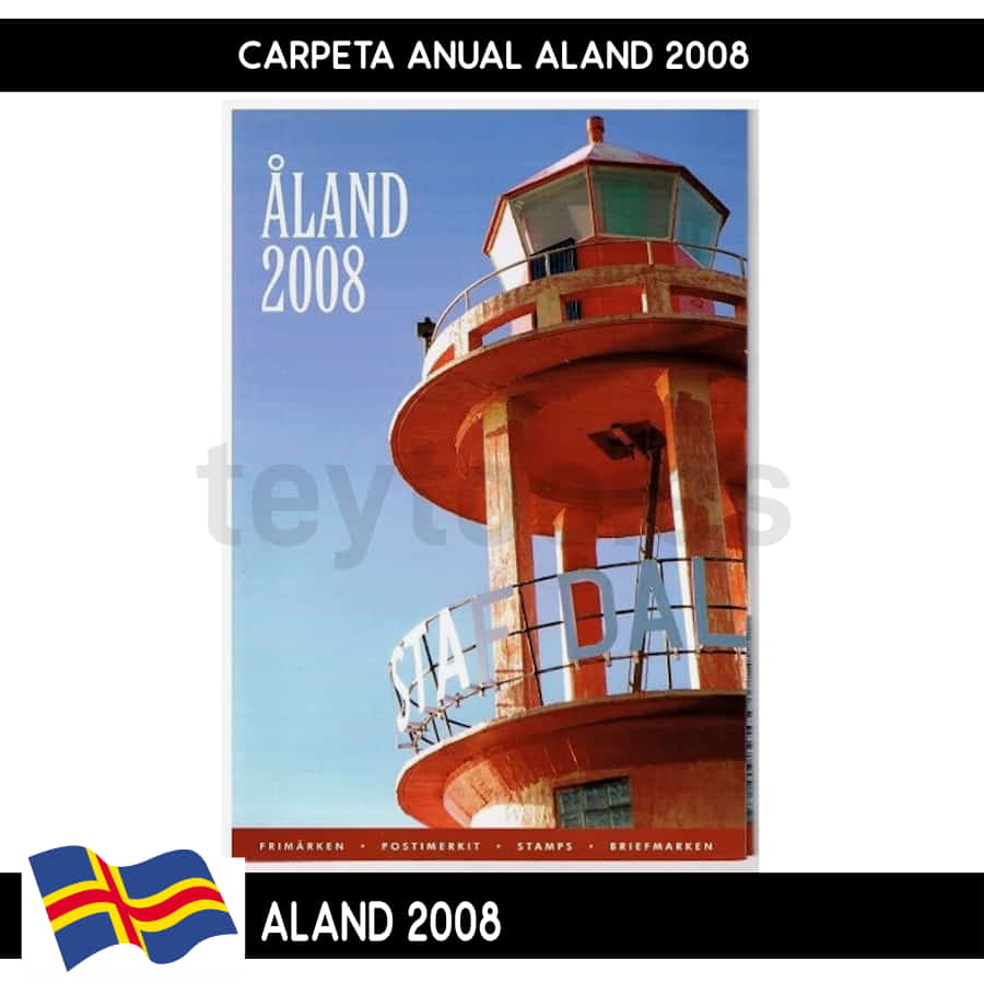 Aland 2008. Carpeta Anual 2008 (MNH) C0#ANC2008
