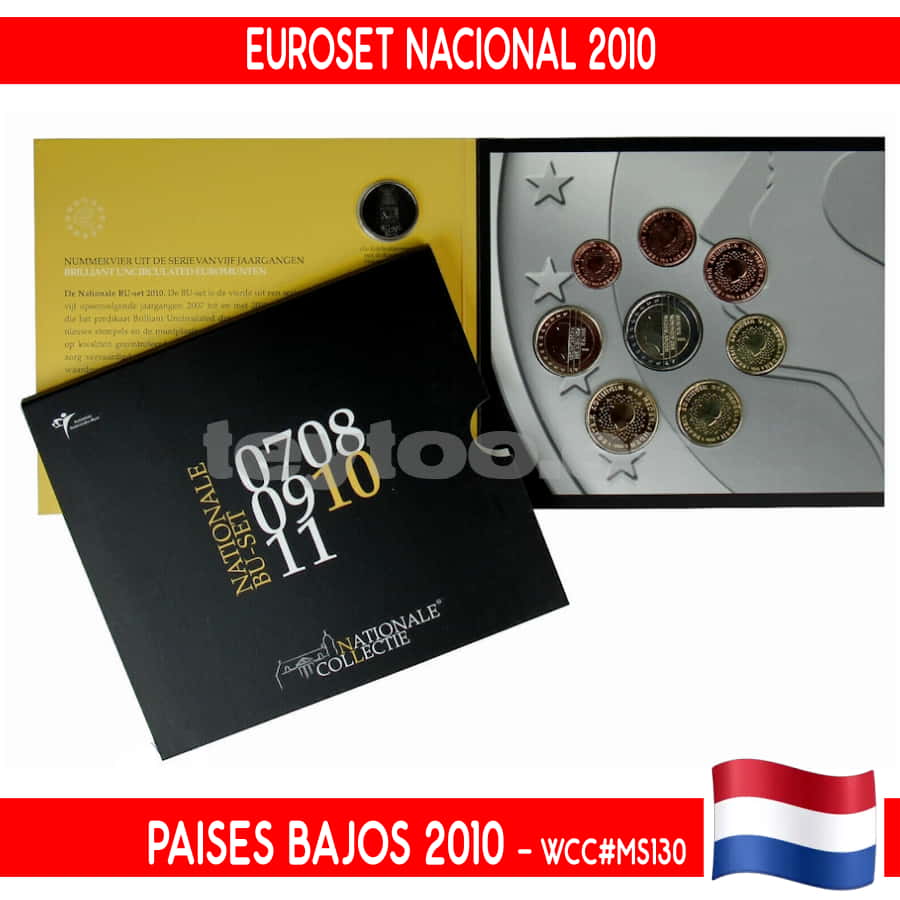 Países Bajos 2010. Euroset Nacional 2010 (BU) WCC#MS130