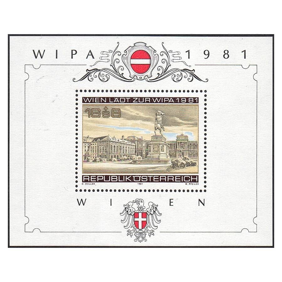 Austria 1981 [SLL] HB Exposición WIPA 1981 (MNH)