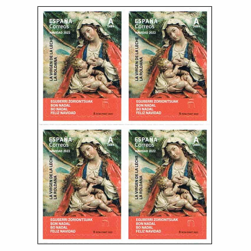 España 2022. B4. Navidad. Virgen de la Leche (MNH) - CO 11.07-01