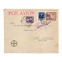 España 1938 [SOB] Circulado de Sevilla a Las Palmas. Censura Militar (C)