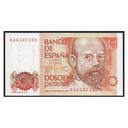 España 1980 [BLL] 200 pesetas. Juan Carlos I. Leopoldo Alas Clarín [Reemplazo] (SC)