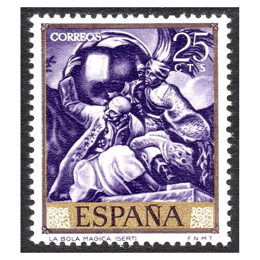 España 1966 [SLL] Pintores Españoles: Sert. 25 cts (MNH)