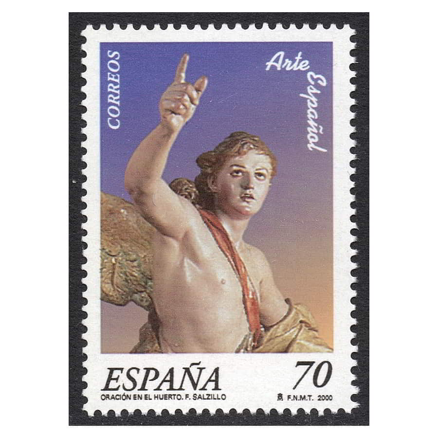 España 2000 [SLL] Arte Español. La oración del Huerto. Salzillo (MNH)