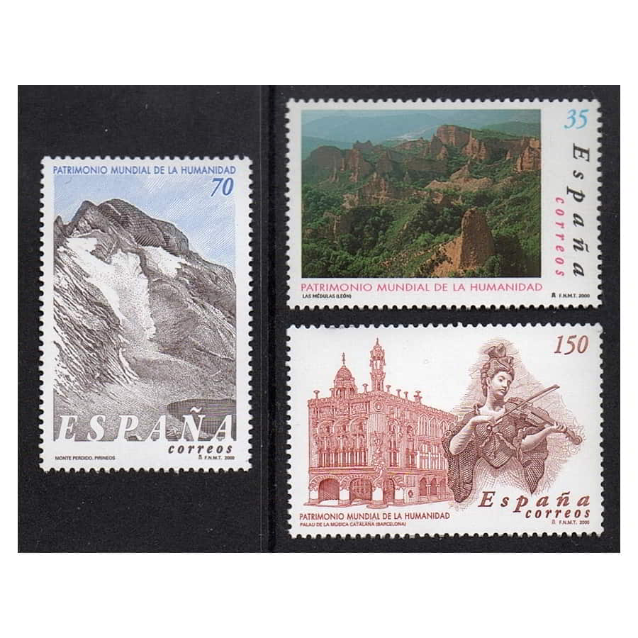 España 2000 [SLL] Serie Patrimonio Mundial de la Humanidad (MNH)
