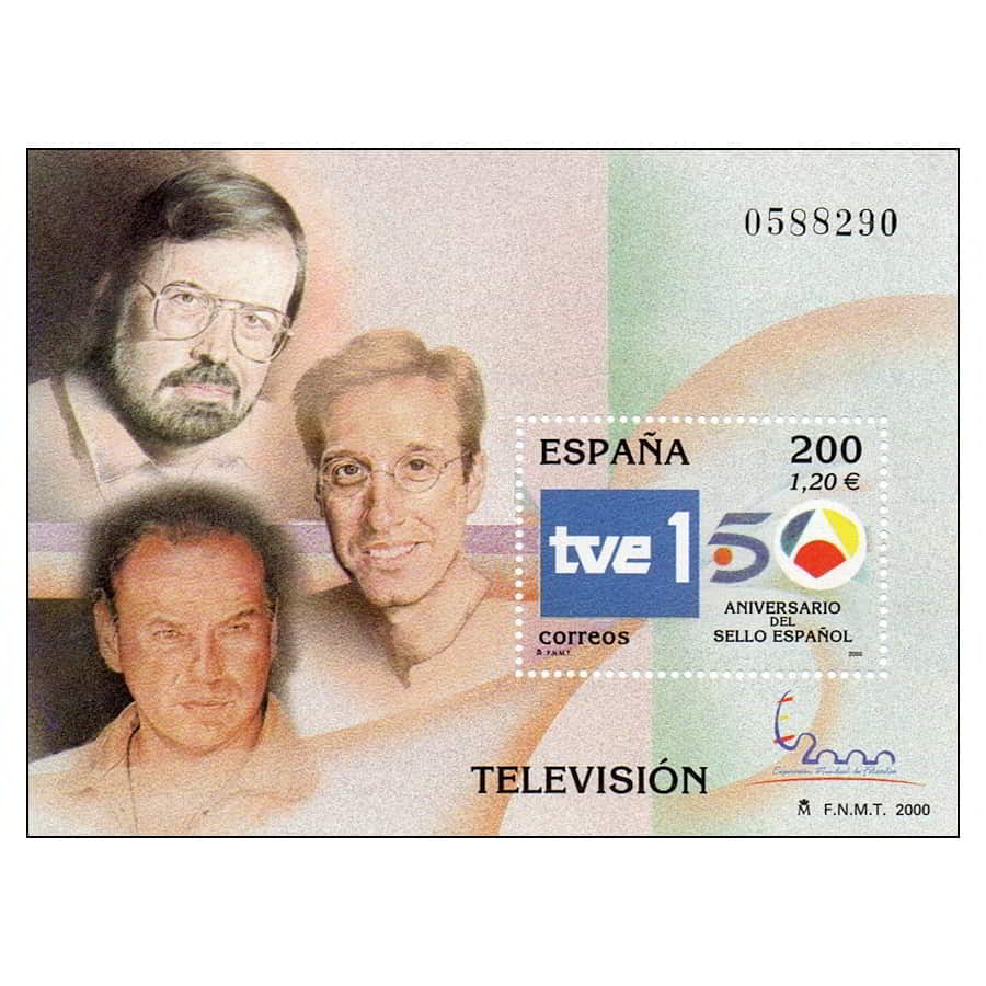 España 2000 [SLL] HB Exposición España 2000. Televisión (MNH)