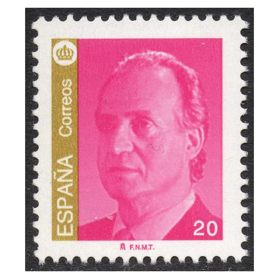 España 2000 [SLL] Serie Básica III. Juan Carlos I. 20 pts (MNH)