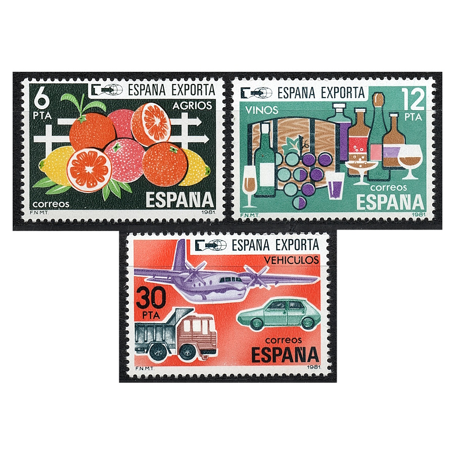 España 1981 [SLL] Serie España exporta (MNH)