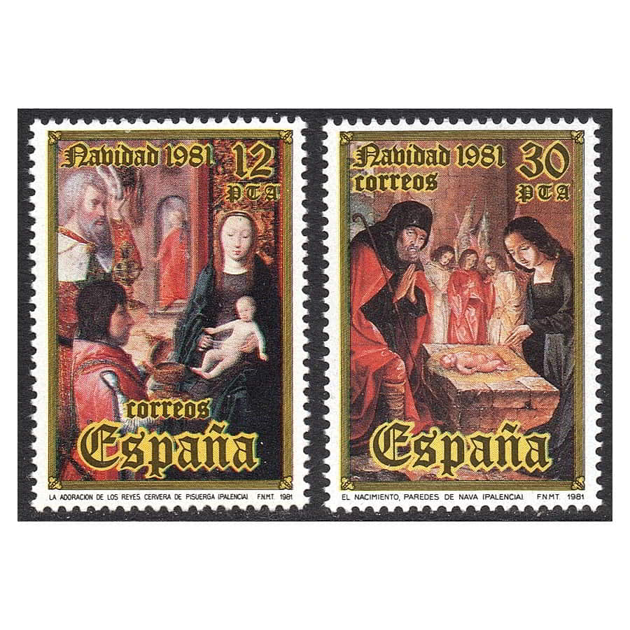 España 1981 [SLL] Serie Navidad (MNH)