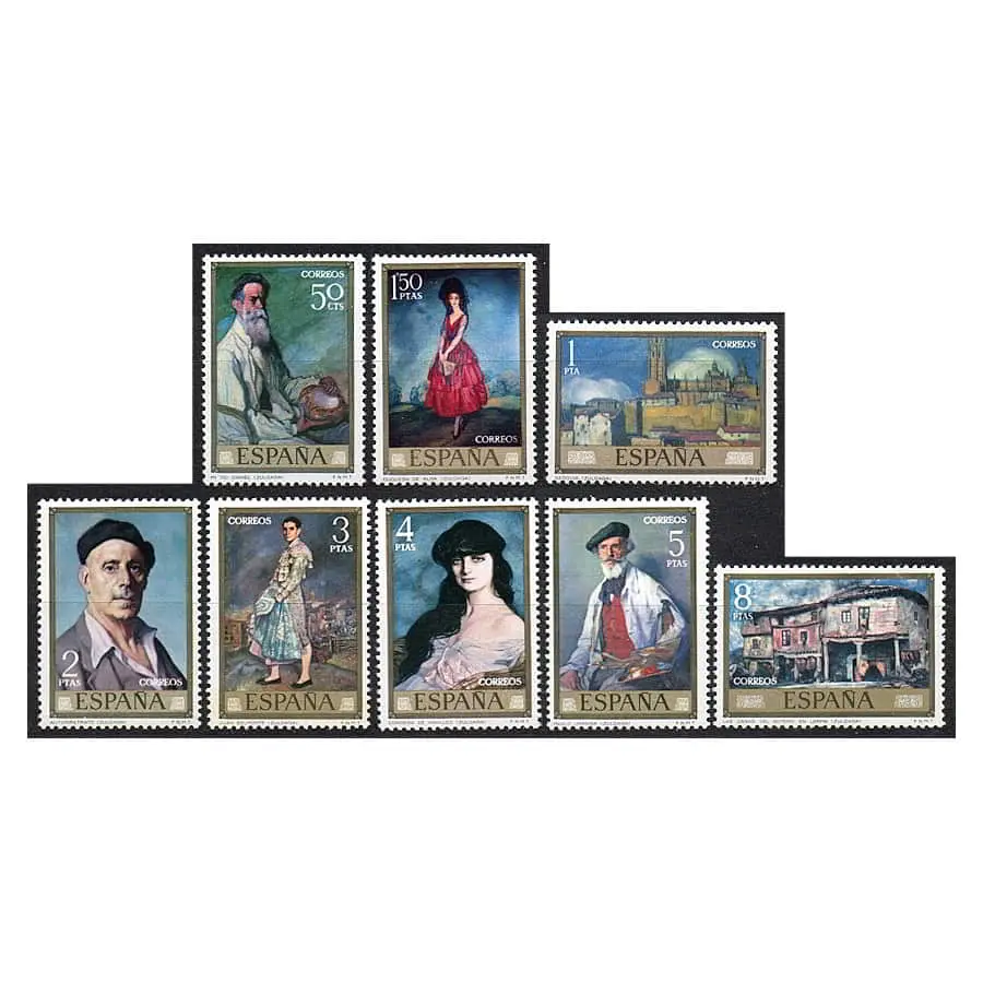 España 1971 [SLL] Serie Día del Sello. Ignacio Zuloaga (MNH)