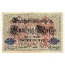 Alemania 1914 [BLL] 50 marcos. Darlehenskassenschein (BC-)