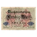 Alemania 1914 [BLL] 50 marcos. Darlehenskassenschein (BC--) 