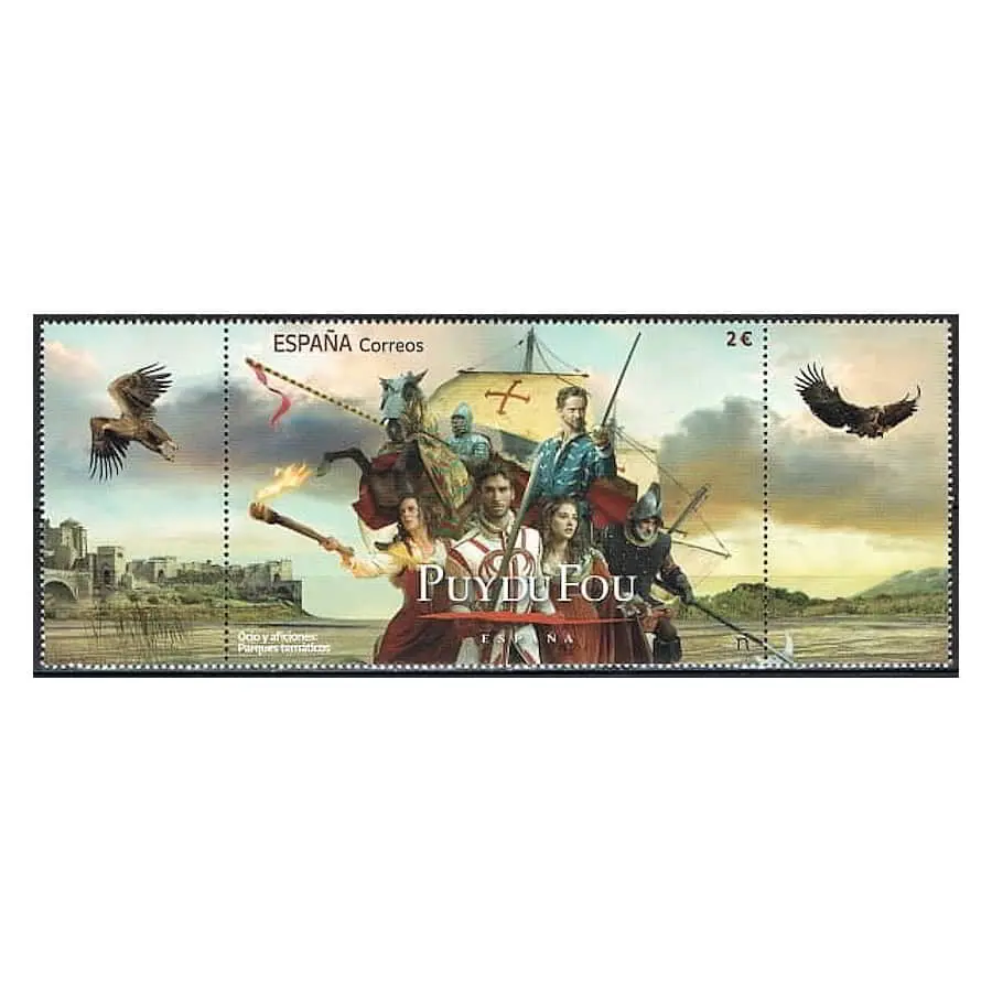 España 2021 [SLL] Ocio y aficiones. Puy du Fou (MNH)