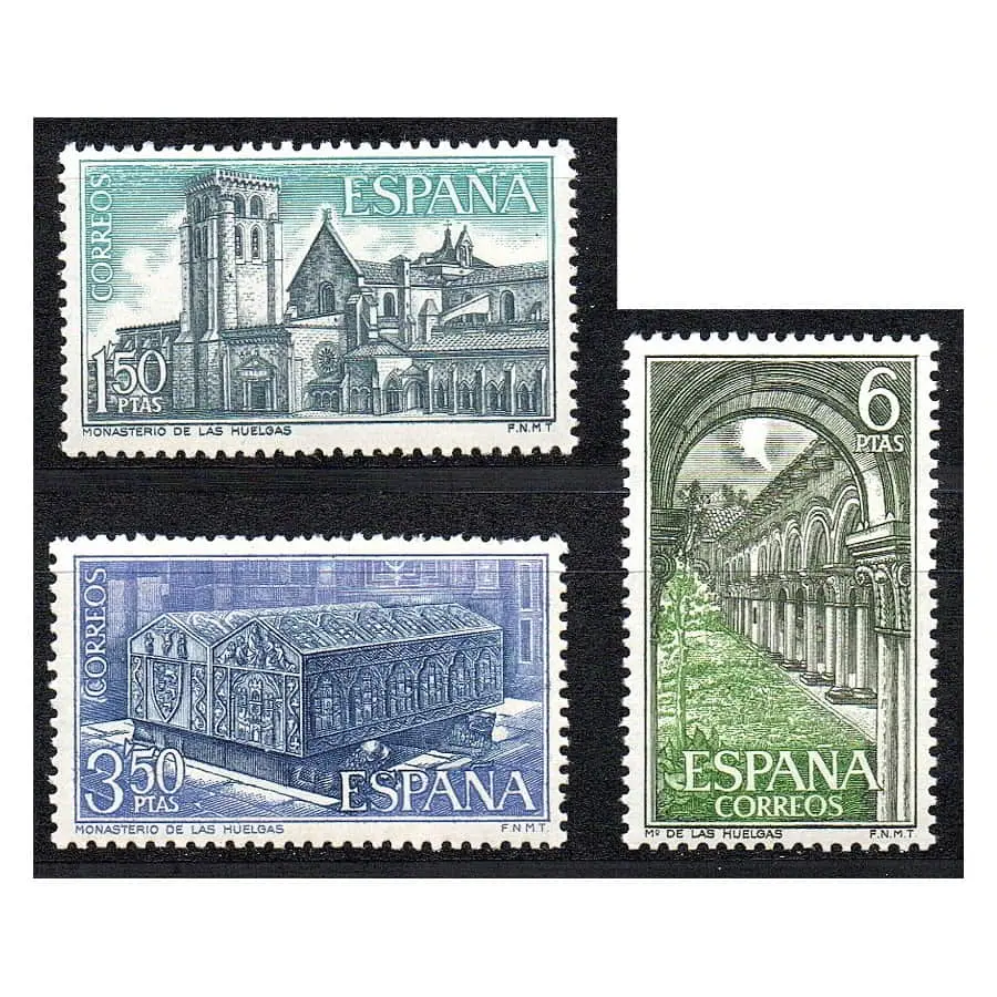 España 1969 [SLL] Serie Monasterio de las Huelgas (MNH)