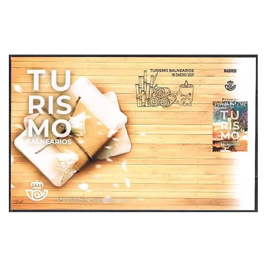 España 2021 [FDC] Turismo: Balnearios (N)