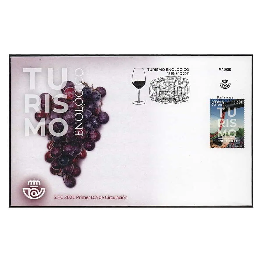 España 2021 [FDC] Turismo: Enológico (N)