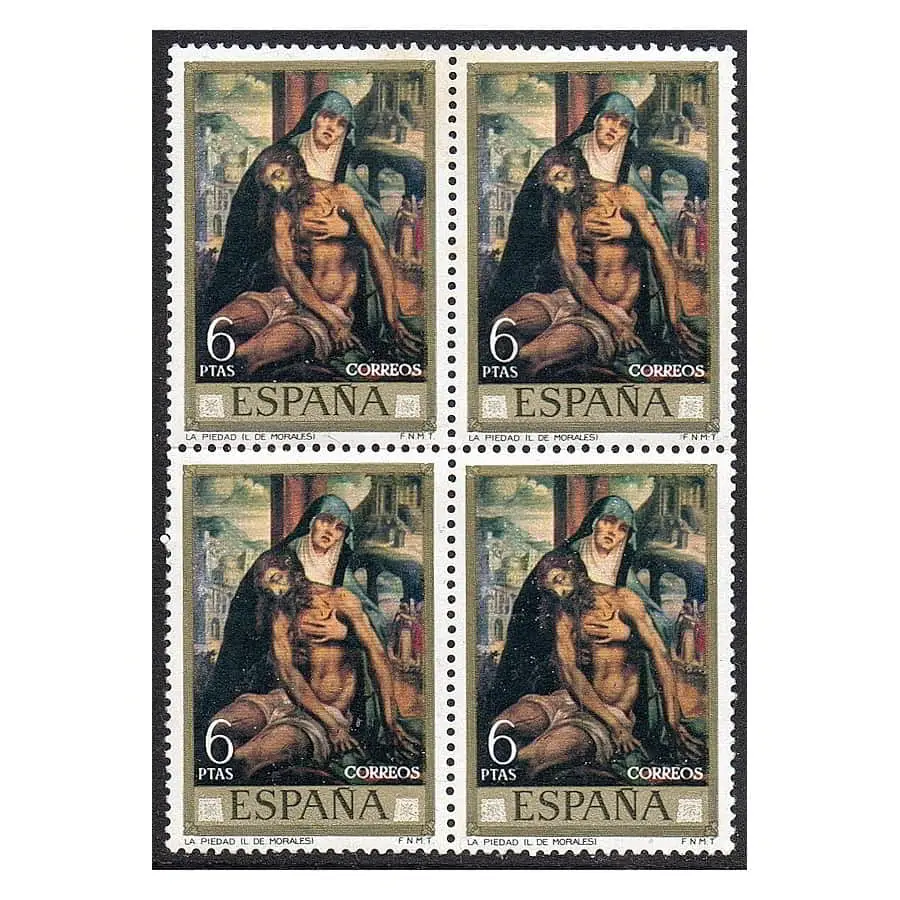 España 1970 [SLL] Día del Sello. Luis de Morales 'El Divino'. 6 pts (MNH)