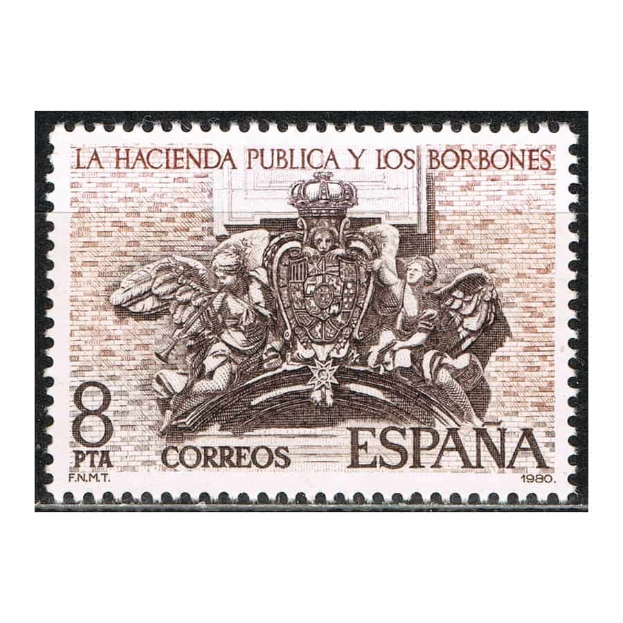 España 1980 [SLL] La Hacienda Pública y los Borbones (MNH)