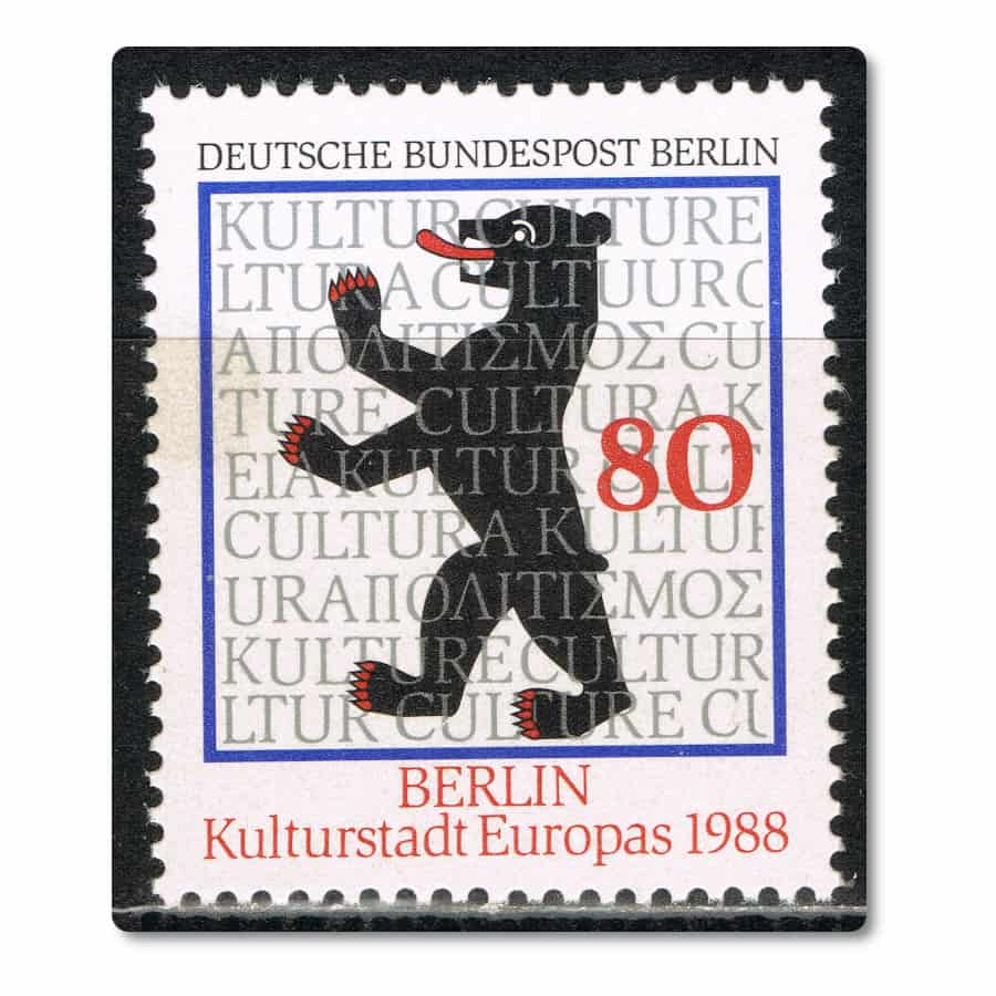 Berlín 1988. Berlín: Capital europea cultural (MNH) MI#800