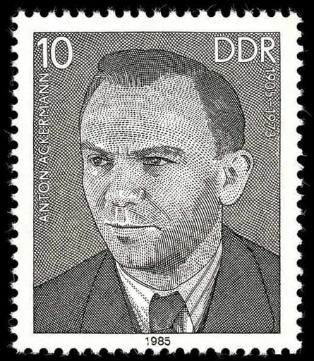 [B0608#] DDR 1985. Personajes, 10 Pf (MNH) - SCOTT 2452