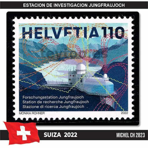 [C2309#] Suiza 2022. Estación de Investigación Jungfraujoch (MNH) MI#2823