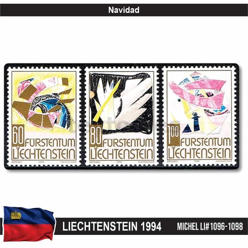 [C2352#] Liechtenstein 1994. Navidad (MNH) MI#1096-1098
