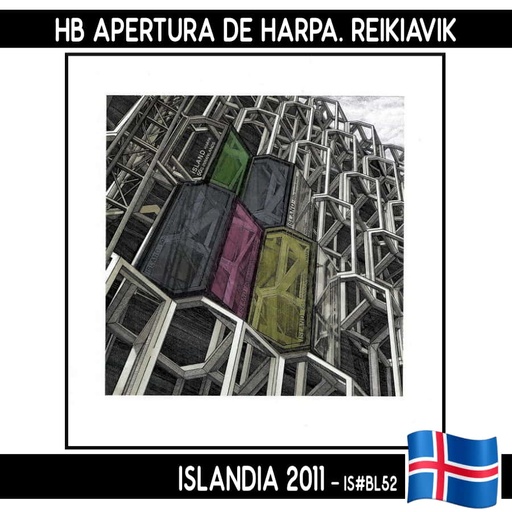 [D0097#] Islandia 2011. HB Inauguración del edificio Harpa (MNH) MI#BL52