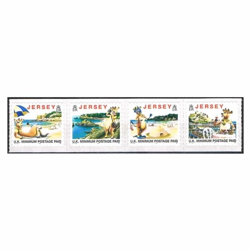 [B0693#] Jersey 1997. Serie Turismo. Adhesivos (MNH) - MI 773I-776I