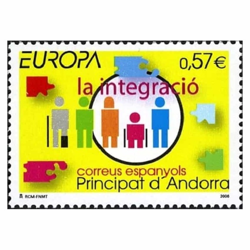[B0718#] Andorra 2006. Serie Europa: Integración (MNH) - MI 333