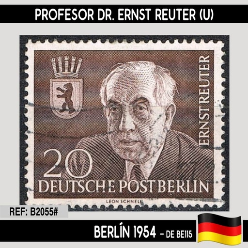 [B1055#] Berlín 1954. En memoria de Ernst Reuter (U)