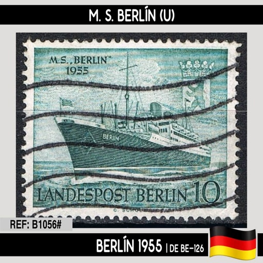 [B1056#] Berlín 1955. M.S. Berlín (U)