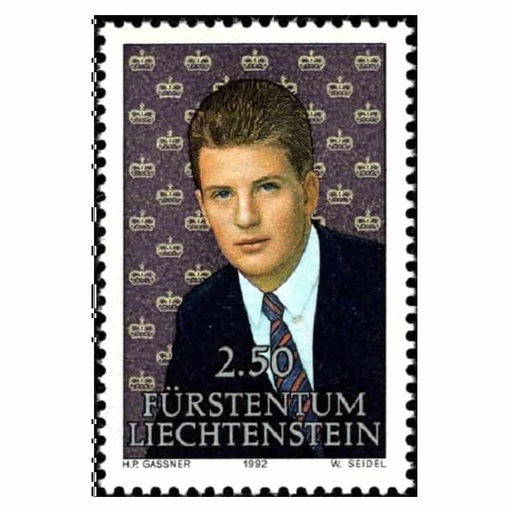 [B0723#] Liechtenstein 1992. Príncipe Alöis (MNH) - MI 1053