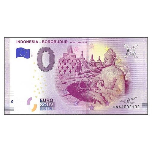 [C2655.#] 0€. Indonesia. Borobudur. Patrimonio de la Humanidad (SC)