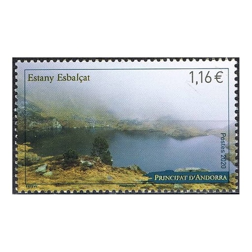 [C0092#] Andorra 2020 [SLL] Paisajes: Lago Esbalçat (MNH)