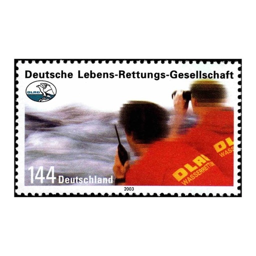 [C0111.1#] Alemania 2003 [SLL] 90 aniversario Sociedad de Salvamento náutico (MNH)