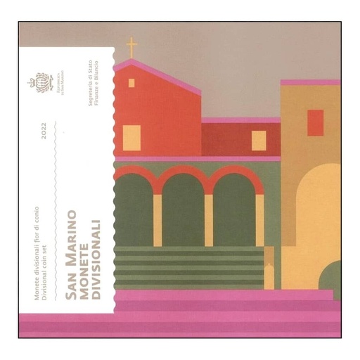 [D0281.#] San Marino 2022 [MND] Set Moneda Divisionaria (FDC)