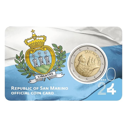 [C2779#] San Marino 2024 [MND] CoinCard 2€ 2024 (SC)