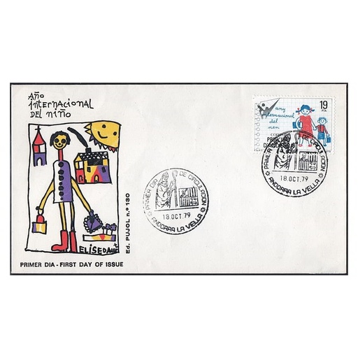 [C0173#] Andorra 1979 [FDC] Año internacional de la Infancia (N)