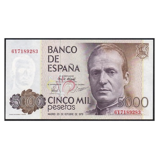 [C2660#] España 1979 [BLL] 5.000 pesetas. Juan Carlos I (SC)