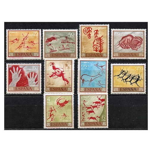 [B0021#] España 1967 [SLL] Serie Homenaje al pintor desconocido (MNH)