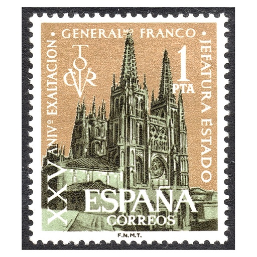 [B0960#] España 1961 [SLL] XXV Aniversario de Franco como Jefe de Estado (MNH)