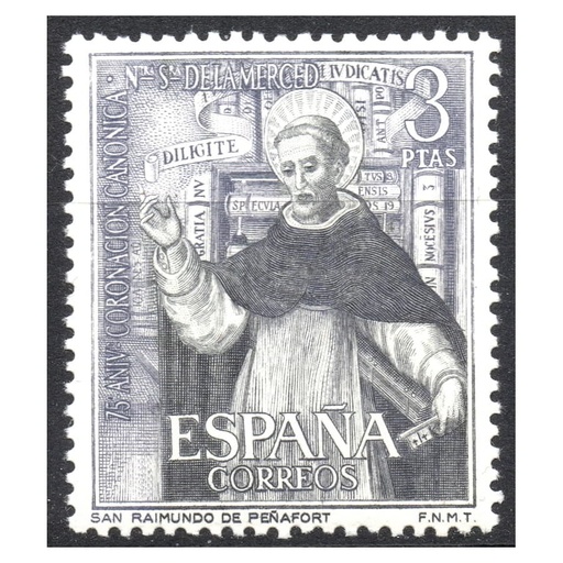 [B1005#] España 1963 [SLL] Coronación de Ntra. Sra. de la Merced. 3 pts (MNH)