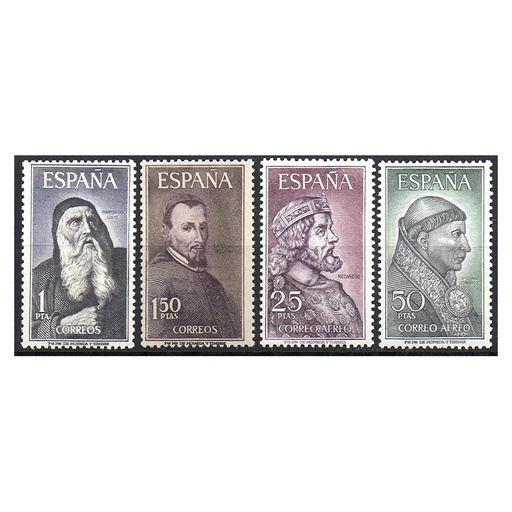 [B1019#] España 1963 [SLL] Serie Personajes Españoles (MNH)